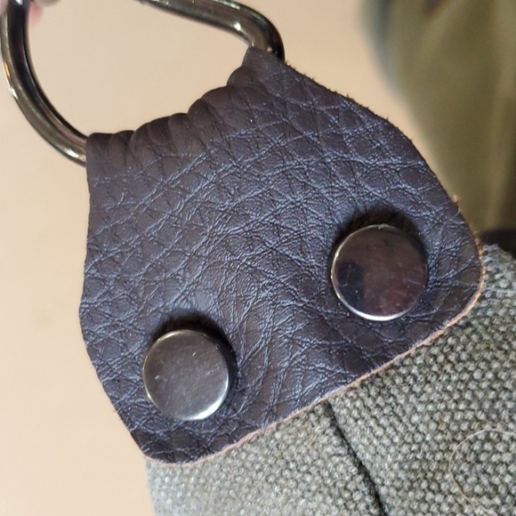 Grace Callie Designs Olive Genova messenger- tote bag 18.5 X 16 front po… - Picture 10 of 12